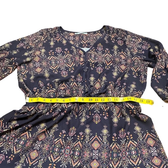 Navy blue patterned Tunic XXL - Picture 6 of 6